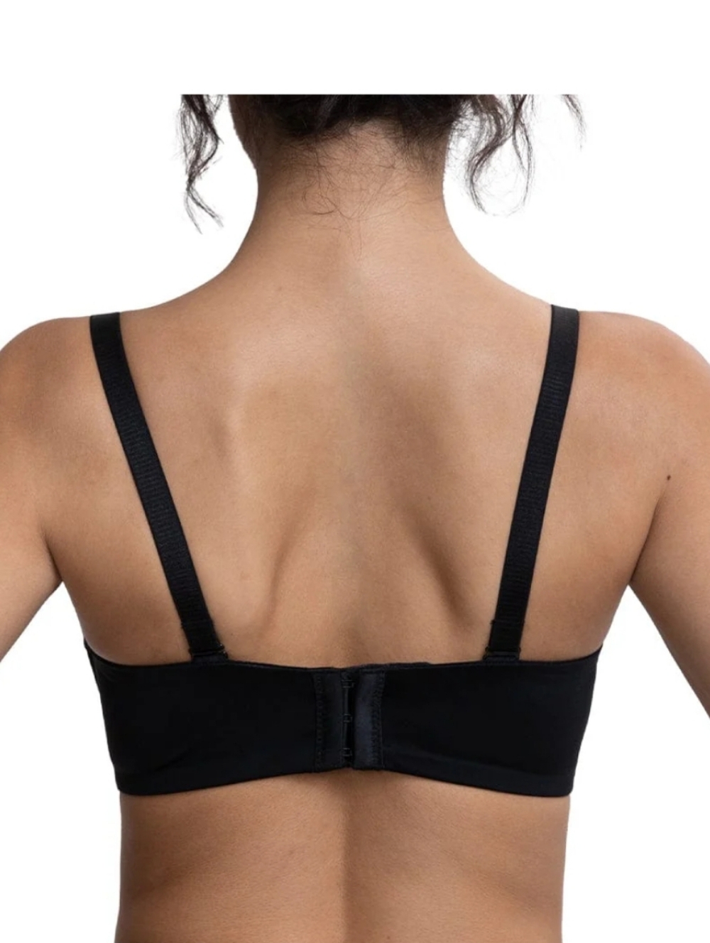 Black Add Two Cup Size Push Up Bra - Picture 2 of 6